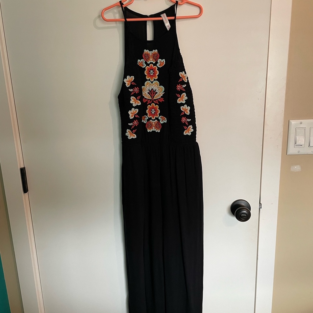 Embroidered jumpsuit